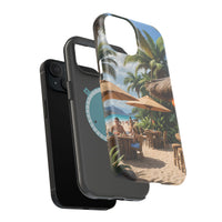 Tropical Beach Bar Magnetic Tough Phone Case