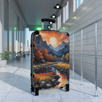 Scenic Mountain Adventure Travel Suitcase