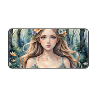 Ethereal Fantasy Forest Fairy Desk Mat