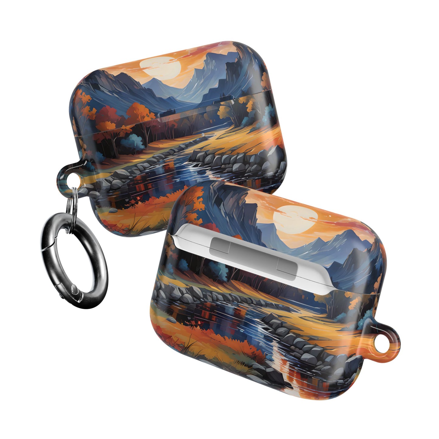 Scenic Mountain Sunset AirPod Case