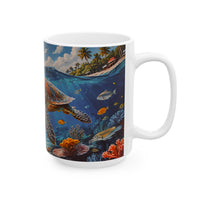 Sea Turtle Ocean Ceramic Mug
