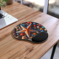 Colorful Star Fish and Shells Mouse Pad