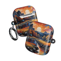 Scenic Mountain Sunset AirPod Case