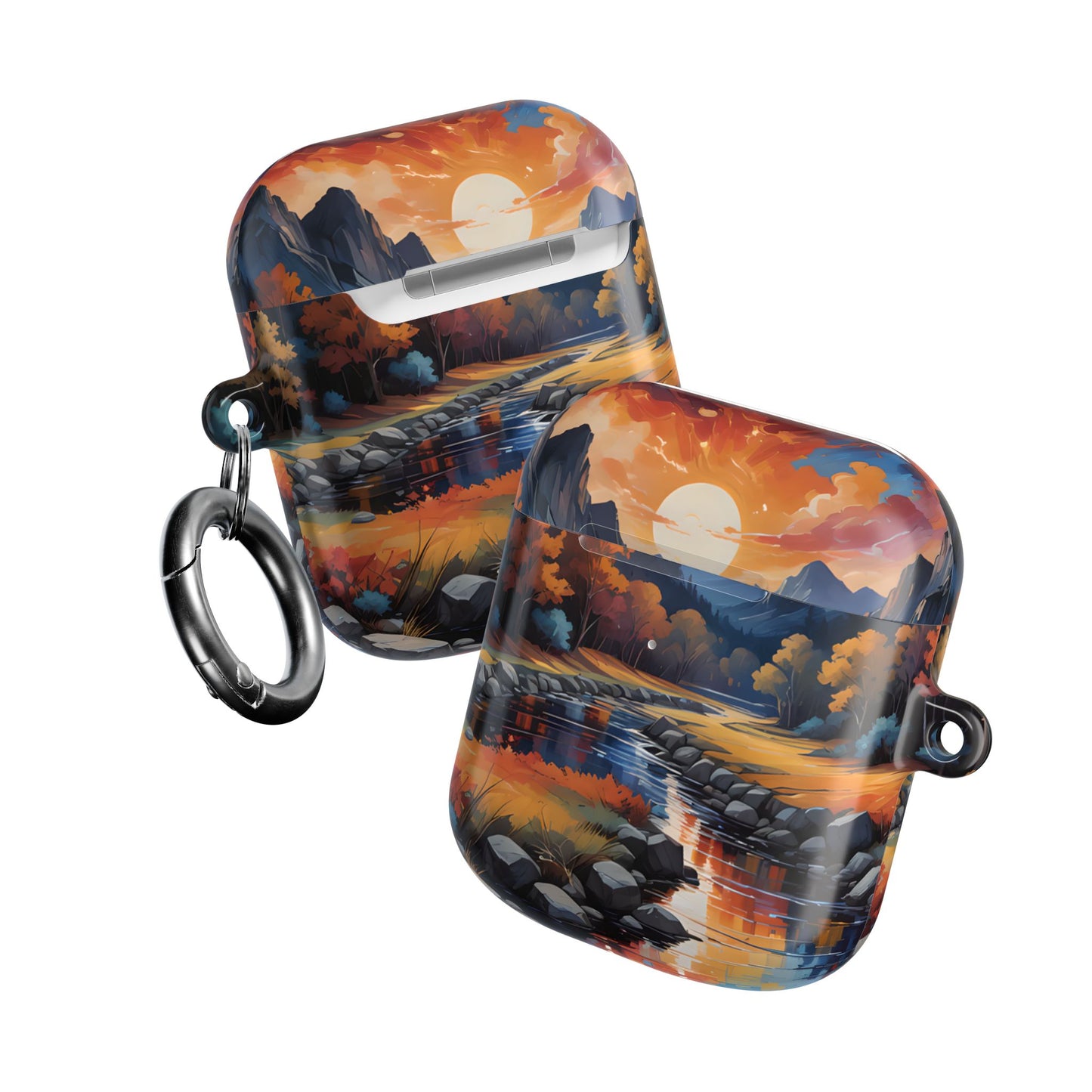 Scenic Mountain Sunset AirPod Case