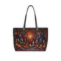 Mystic Altar PU Leather Shoulder Bag