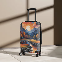 Scenic Mountain Adventure Travel Suitcase