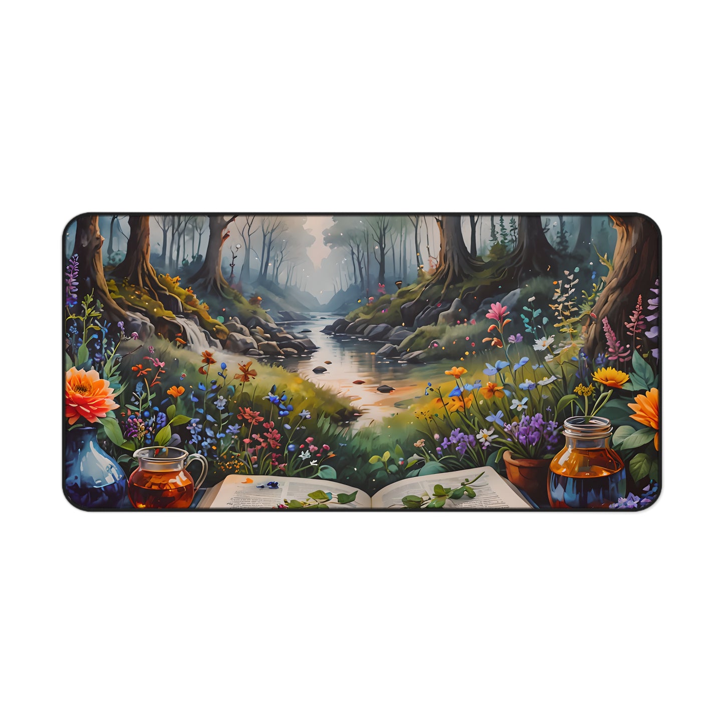 Peaceful Reading Desk Mat