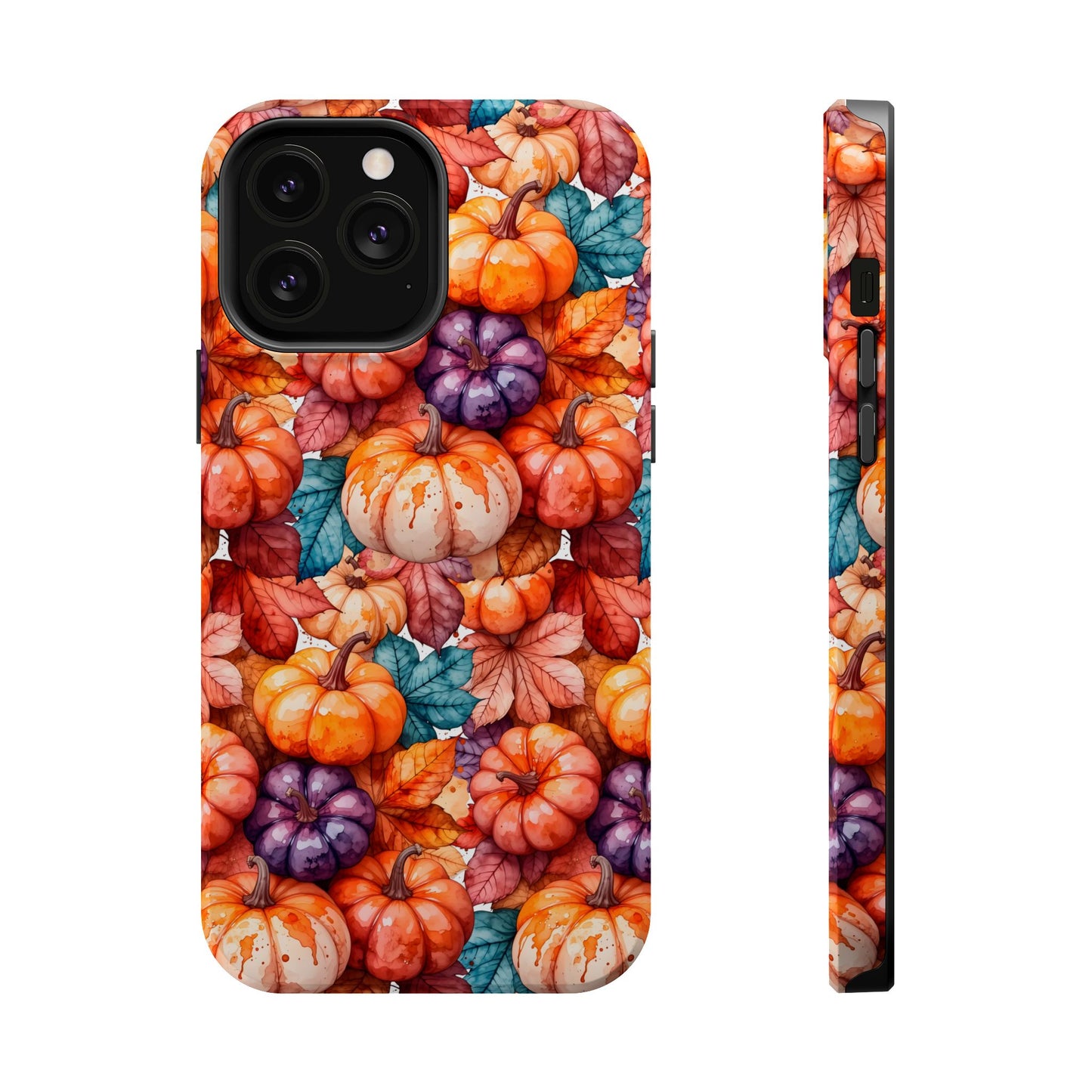 Autumn Pumpkins Magnetic Phone Case