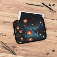 Magical Serene Lanterns Laptop Sleeve