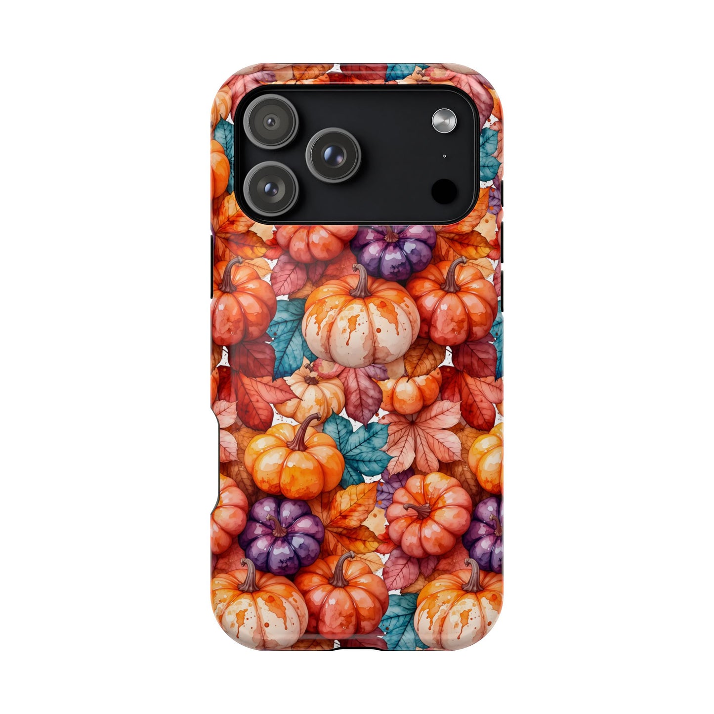 Autumn Pumpkins Magnetic Phone Case