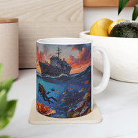 Ocean Dive Ceramic Mug