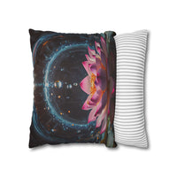 Lotus Waterdrop Decorative Pillowcase