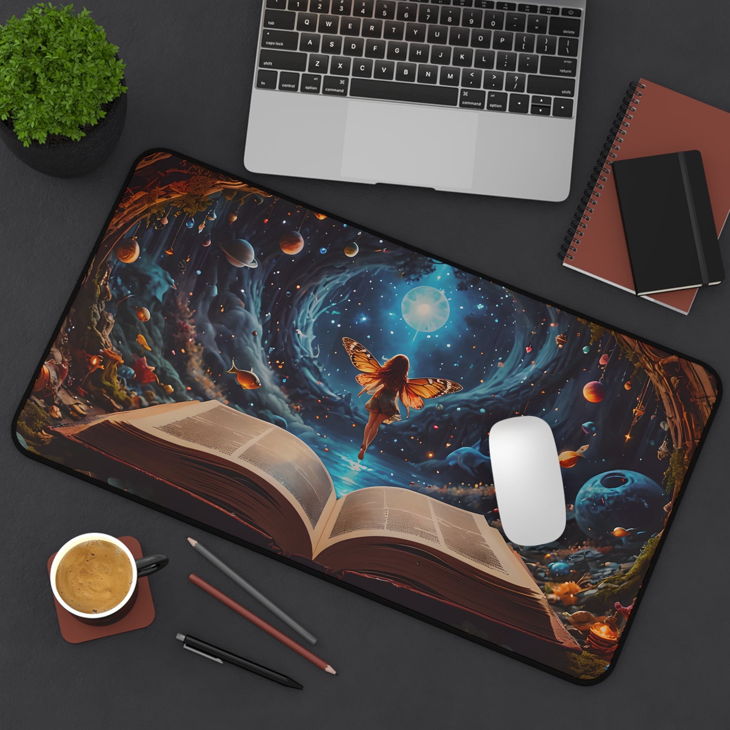 Cosmic Fantasy Reading Desk Mat