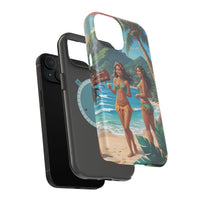 Tropical Beach Fun Magnetic Tough Case