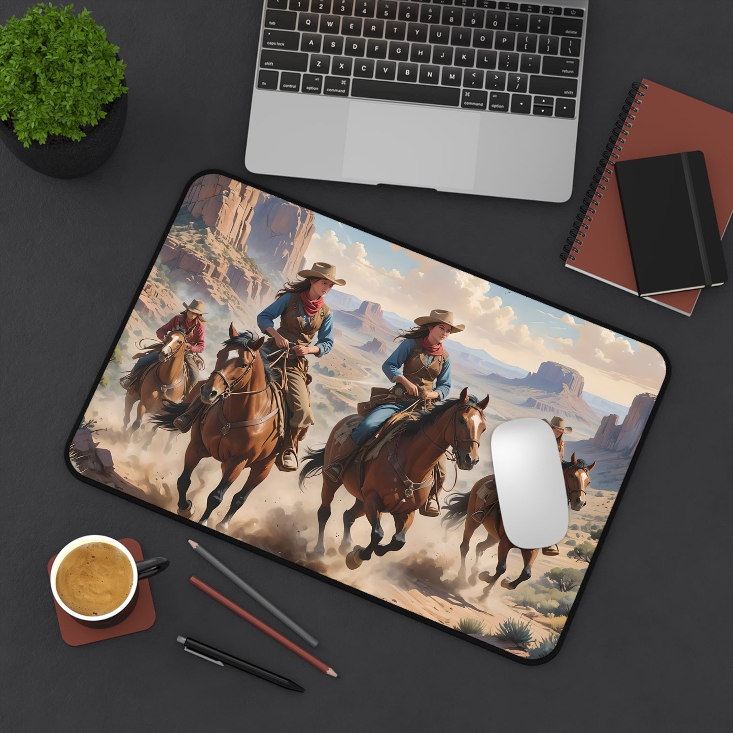 Western Cowgirls Desk Mat