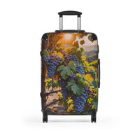 Wine Grapes Vineyard Cabin Suitcase