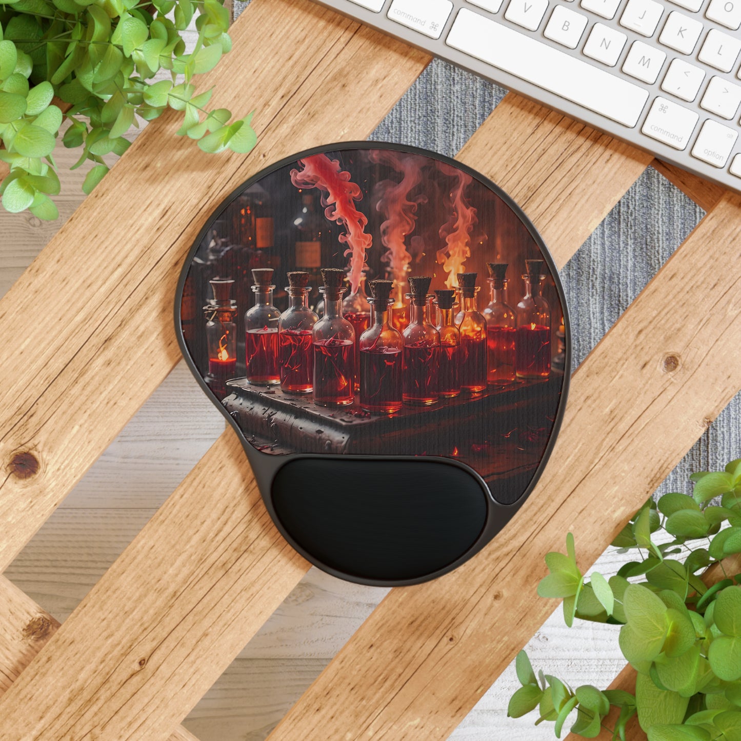 Alchemy Potion Mouse Pad with Wrist Rest