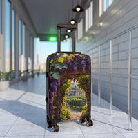 Purple Wine Grapes Vineyard Cabin Suitcase