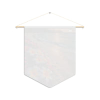 Plumerias on Beach Pennant Wall Decor