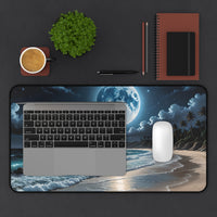 Blue Moon & Beach Desk Mat