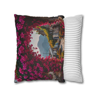 Floral Village Arch Pillowcase