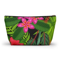 Bird of Paradise & Plumeria Accessory Pouch