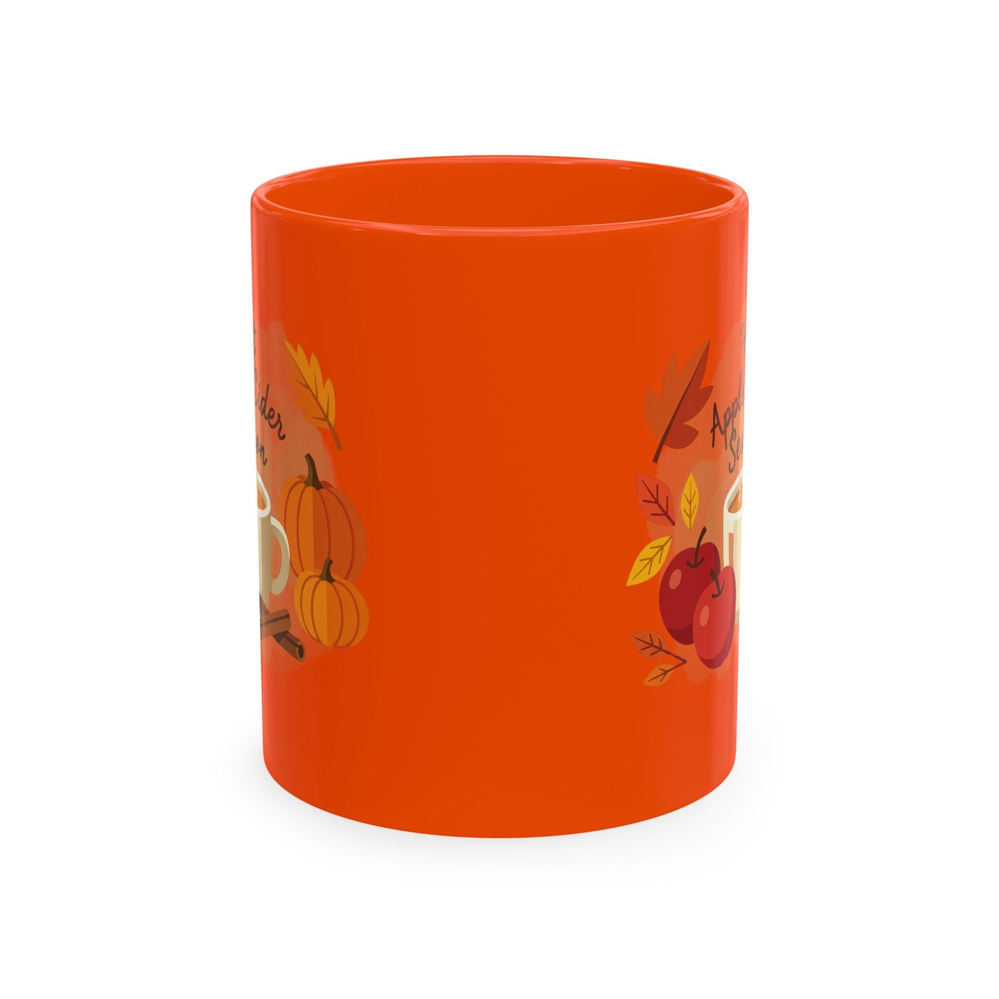 Hot Apple Cider Season Ceramic Mug