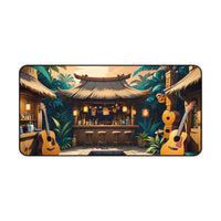 Island Tiki Bar Guitar Desk Mat