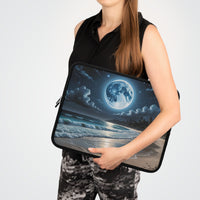 Moonlit Beach Laptop Sleeve