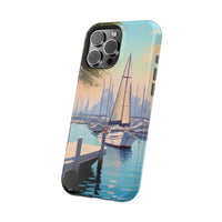 Sailing into the Marina Magnetic Tough Phone Cover