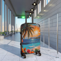 Tropical Sunset Cabin Suitcase