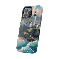 Coastal Farm Lighthouse Magnetic Phone Case