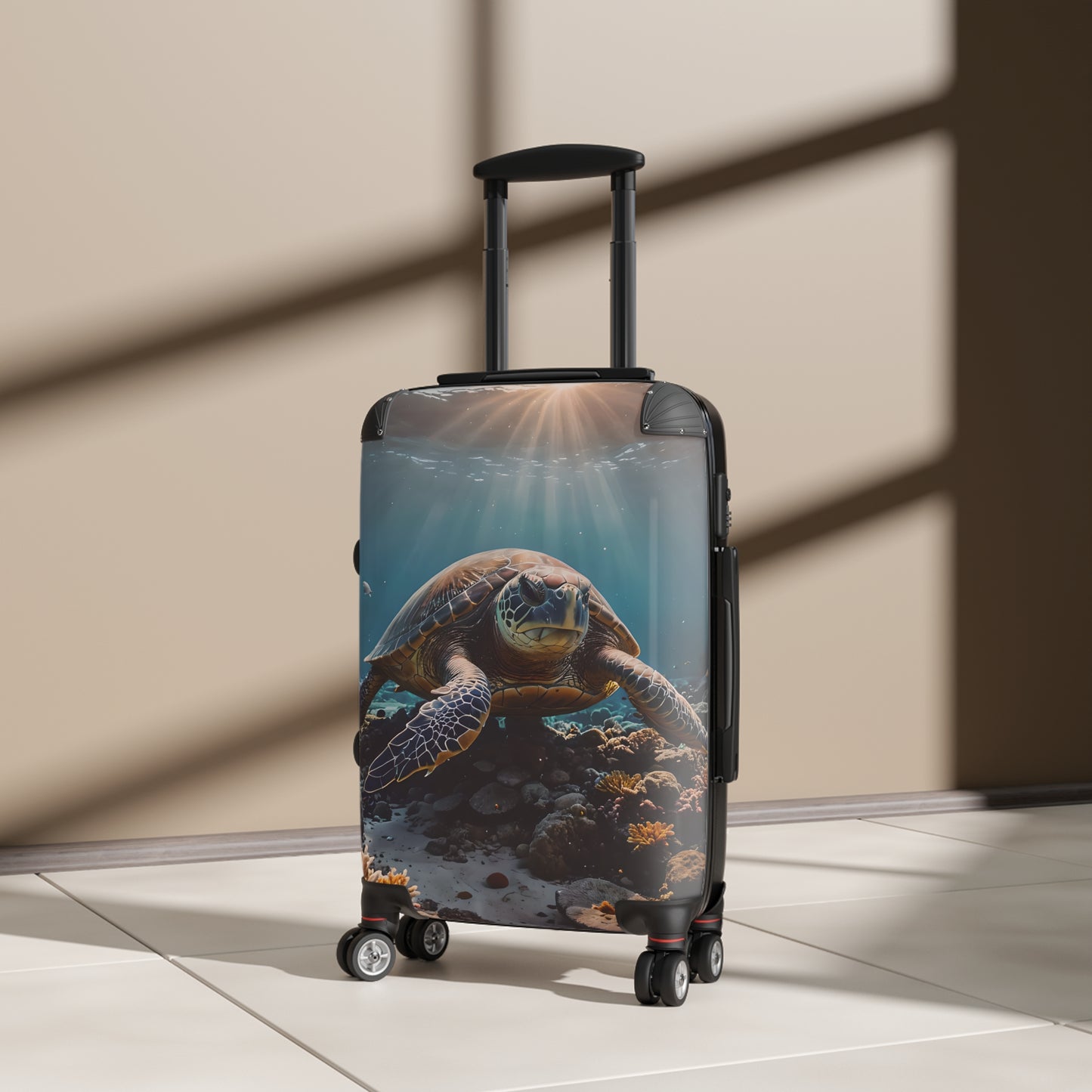 Ocean Sea Turtle Cabin Suitcase