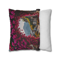 Floral Village Arch Pillowcase