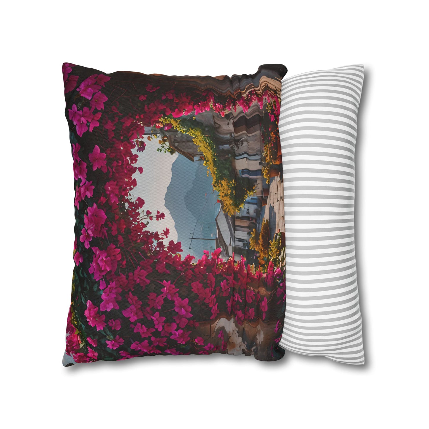 Floral Village Arch Pillowcase