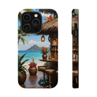 Tropical Beach Bar Magnetic Tough Phone Case