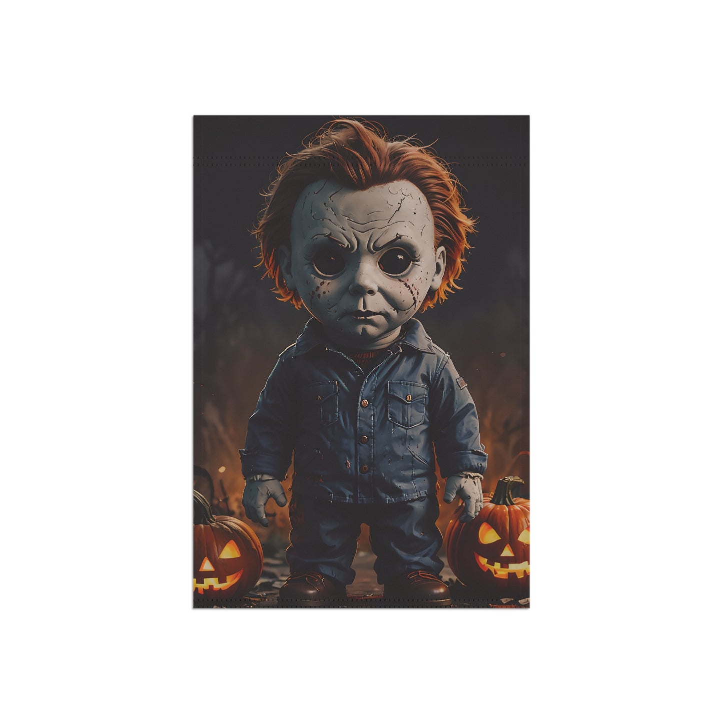 Spooky Michael Myers Garden Flag