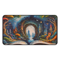 Enchanting Fantasy Storybook Desk Mat
