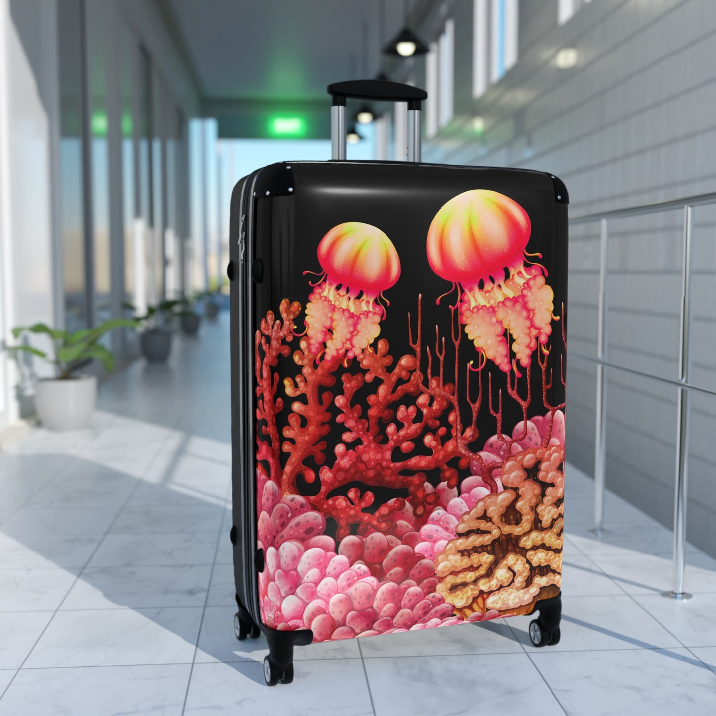 Red Sea JellyfishTravel Suitcase