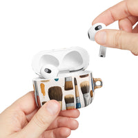 Artistic Paintbrush Pattern AirPods Case