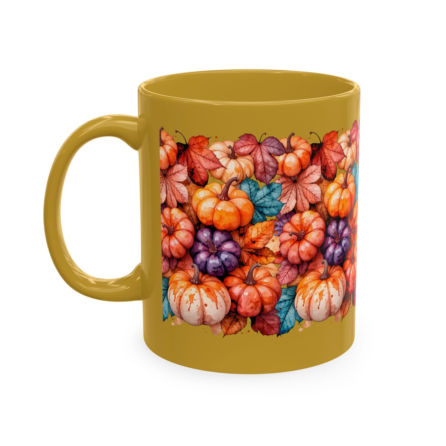 Autumn Pumpkins Ceramic Mug