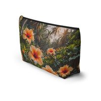 Wild Hibiscus Accessory Pouch