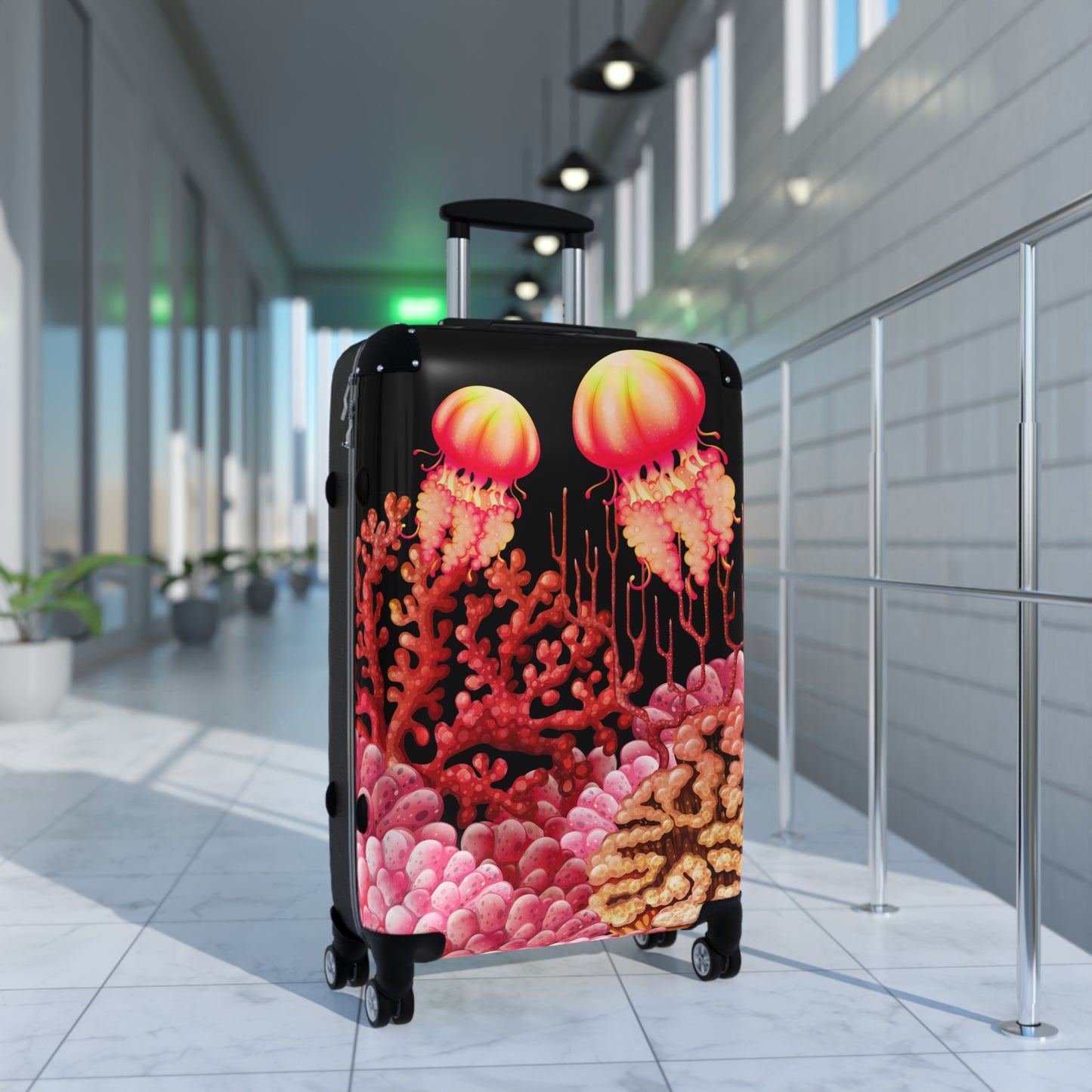 Red Sea JellyfishTravel Suitcase