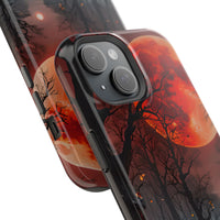 Red Moon Forest Magnetic Phone Case