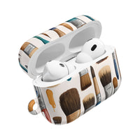 Artistic Paintbrush Pattern AirPods Case