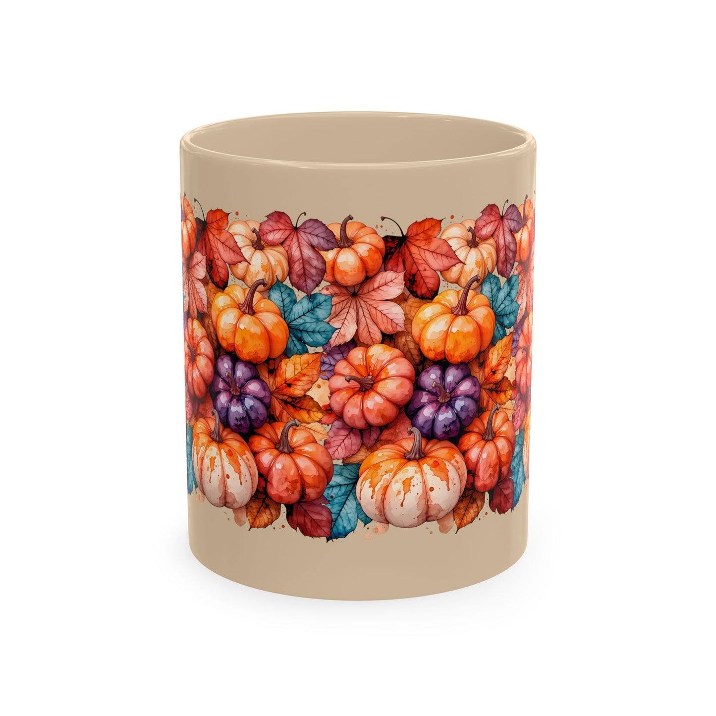 Autumn Pumpkins Ceramic Mug