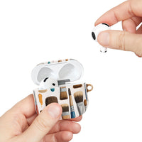 Artistic Paintbrush Pattern AirPods Case