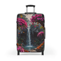 Tropical Waterfall Cabin Suitcase