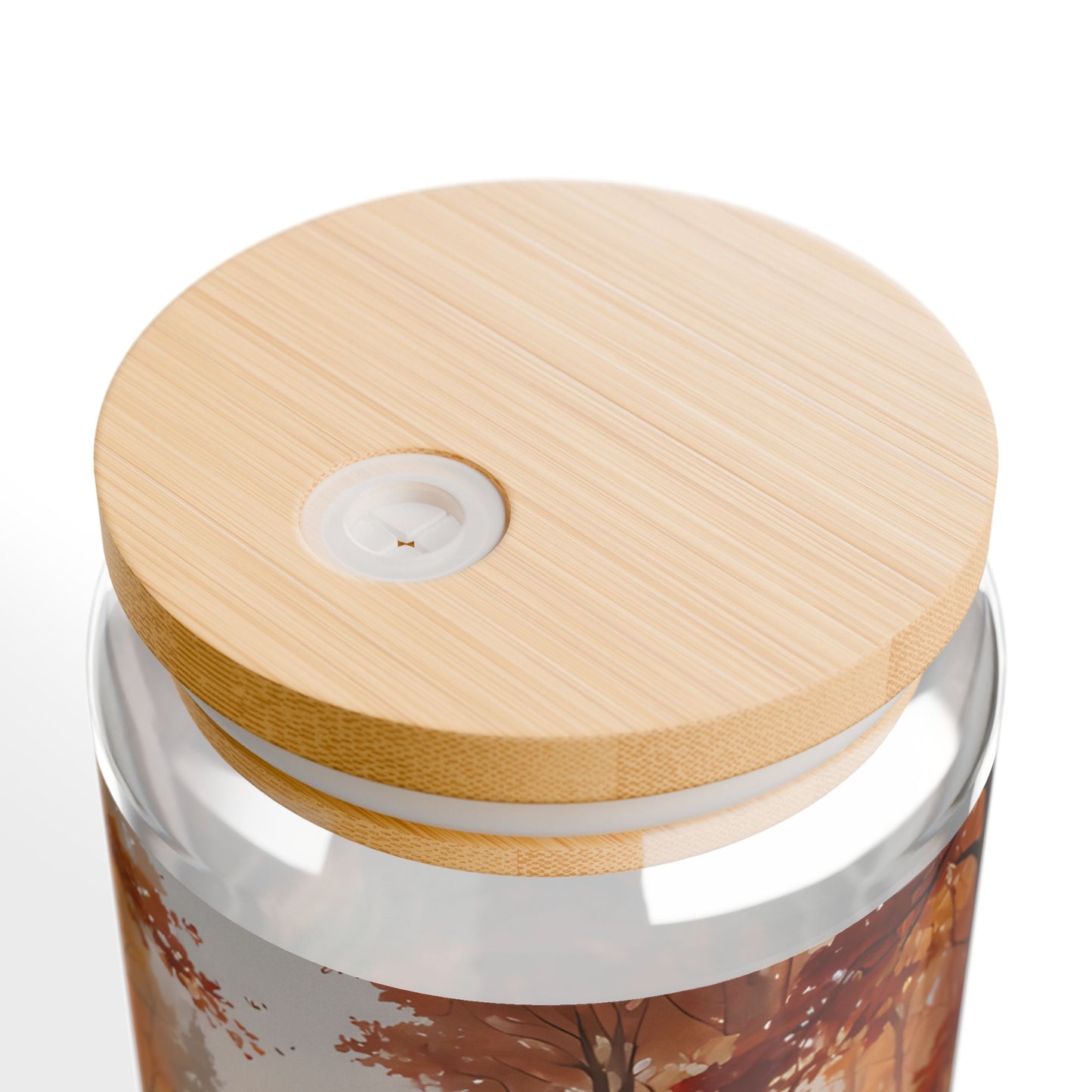 Autumn Forest Sipper Glass