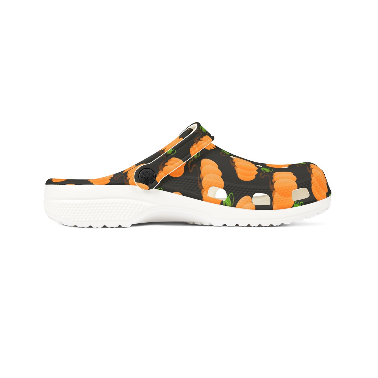 Halloween Pumpkin Pattern Clogs